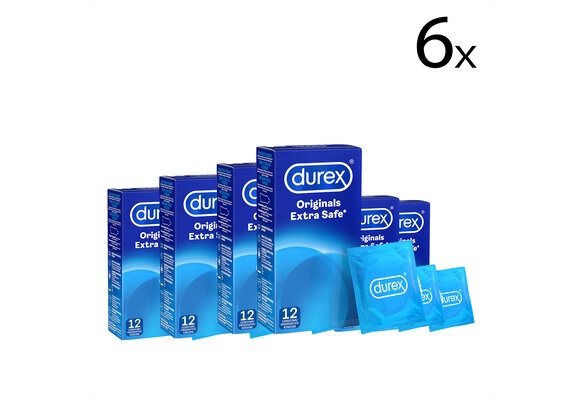 Durex Condooms Extra Safe 12st x6