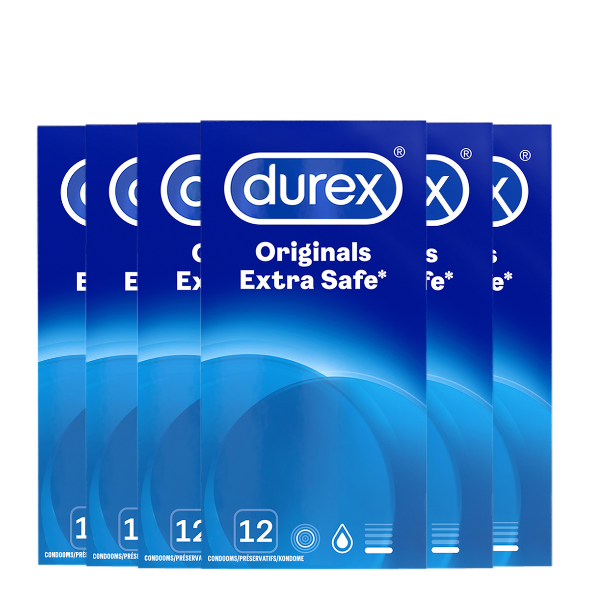 Durex Condooms Extra Safe 12st x6