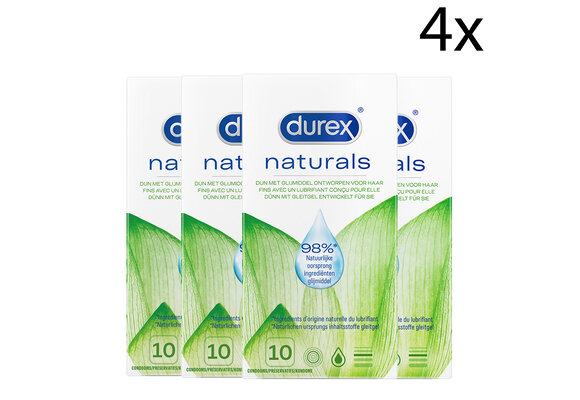 Durex Condooms Natural 10st x4