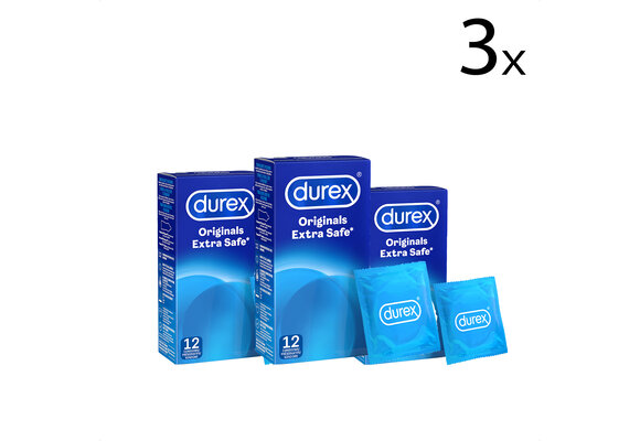 Durex Condooms Extra Safe 12st x3