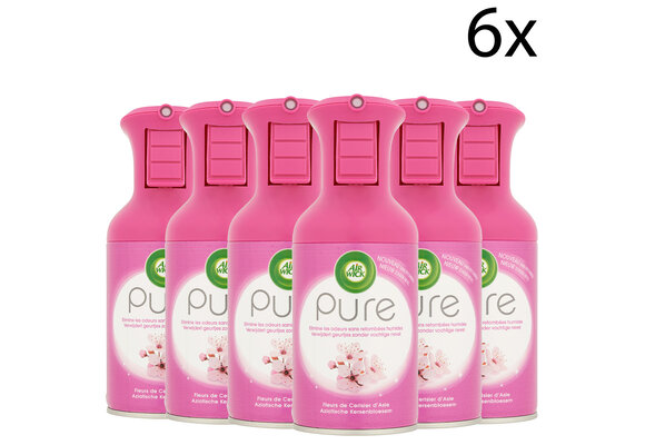 Air Wick Luchtverfrisser Spray - Pure Aziatische Kersenbloesem 250ml x6