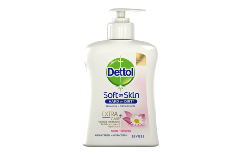 Dettol Handzeep - Extra Care Gevoelige en Normale Huid Lotus & Kamille 250ml x2