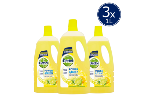 Allesreiniger Citrus 1L - 3 Stuks - Voordeelverpakking
