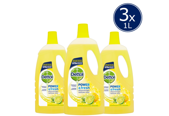 Allesreiniger Citrus 1L - 3 Stuks - Voordeelverpakking