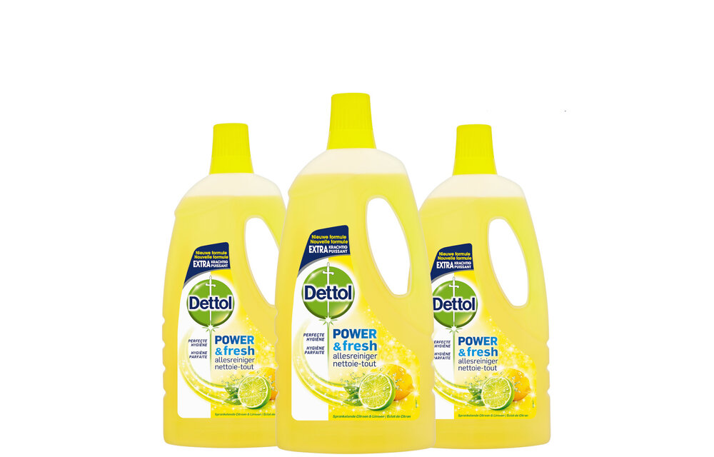Allesreiniger Citrus 1L - 3 Stuks - Voordeelverpakking