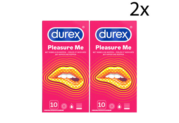 Durex Condooms Pleasure Me 10st x2