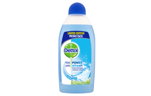 Dettol Allesreiniger Power & Fresh - Katoenfris - 500ml x2