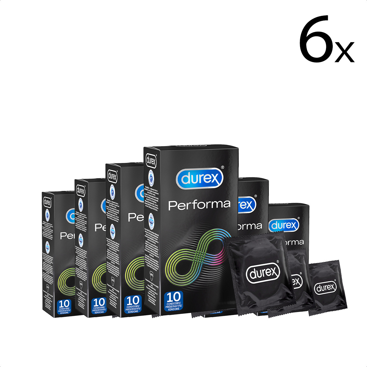 Durex Condooms Performa 10st x6
