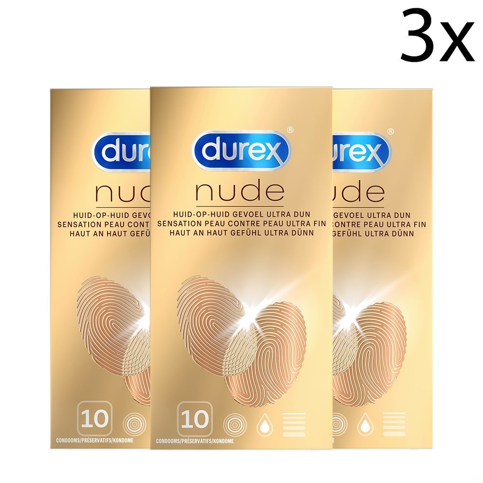 Durex Condooms Nude 10st x3