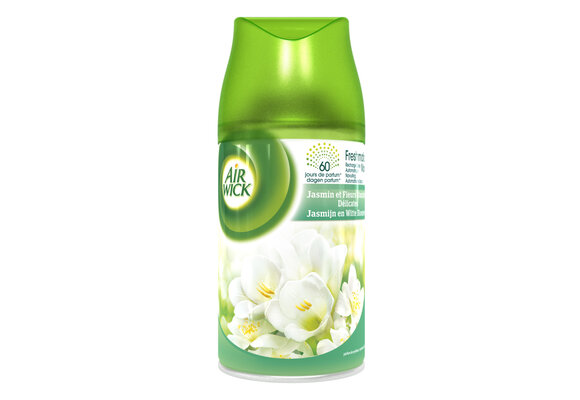 Air Wick Freshmatic Automatische Spray Luchtverfrisser - Jasmijn en Witte Bloemen - Navulling 250ml