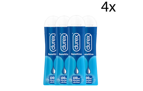 Durex Glijmiddel Play Sensitive 100ml x4