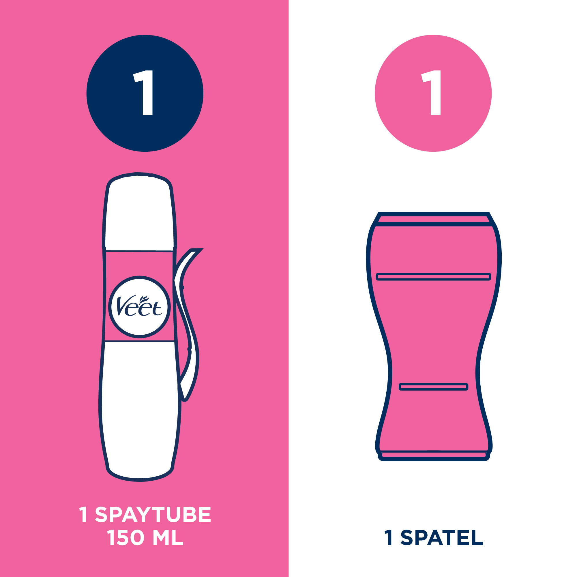 Veet Ontharingsspray - Gevoelige huid - 150ml x3