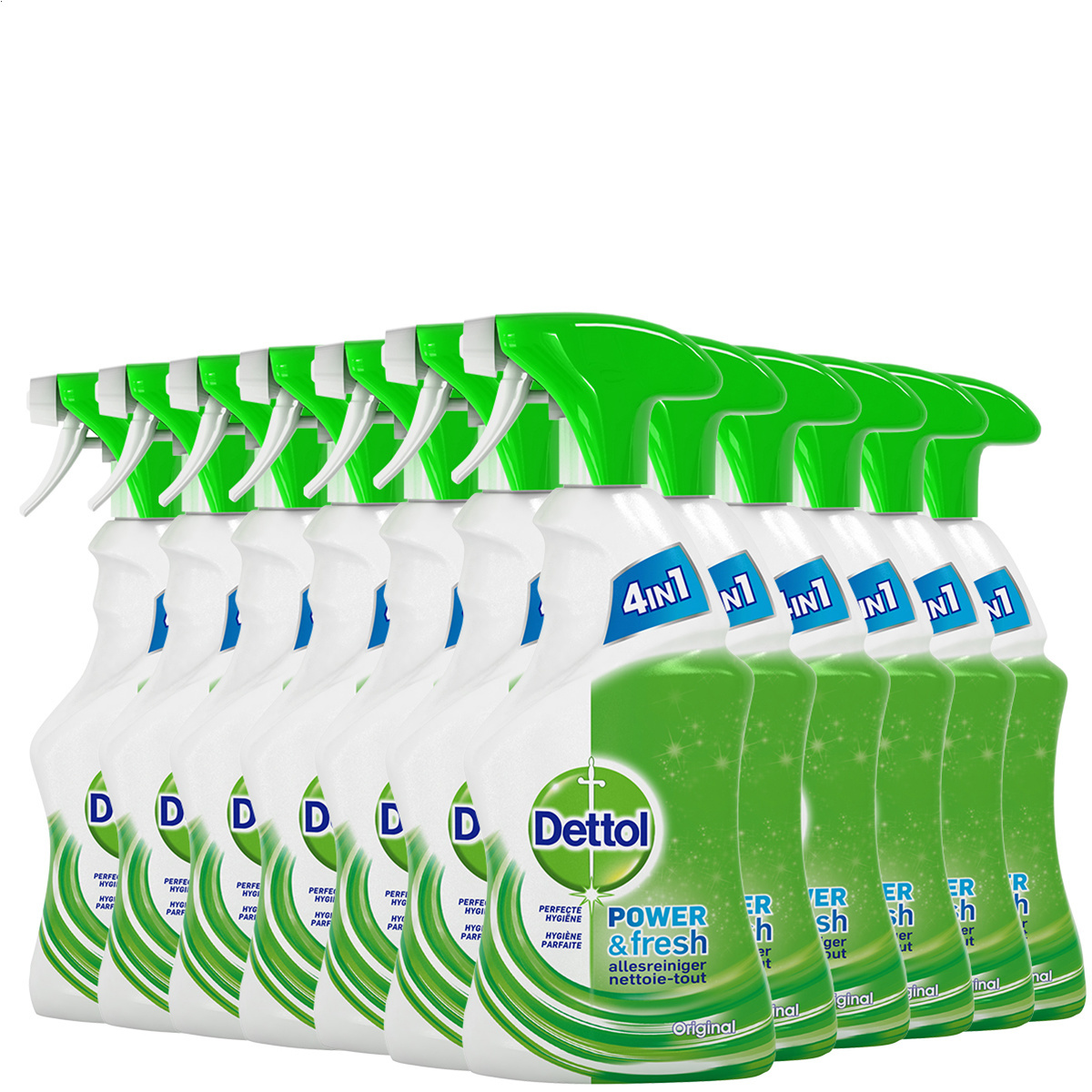 Dettol Allesreiniger Spray Power & Fresh - Original - 500ml x12