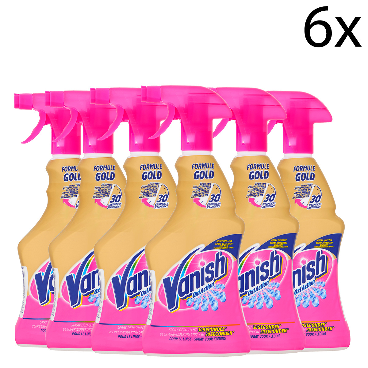 Vanish Oxi Action Vlekverwijderaar Spray - 500ml x6