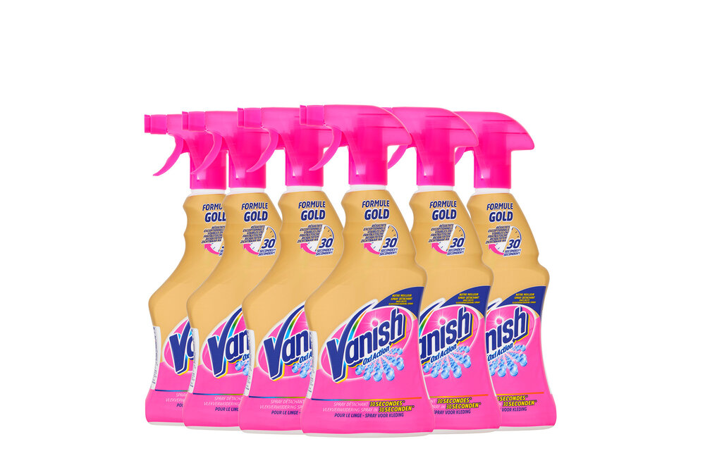Vanish Oxi Action Vlekverwijderaar Spray - 500ml x6