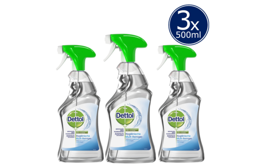 Dettol Allesreiniger Spray Power & Fresh - Multireiniger - 500ml x3