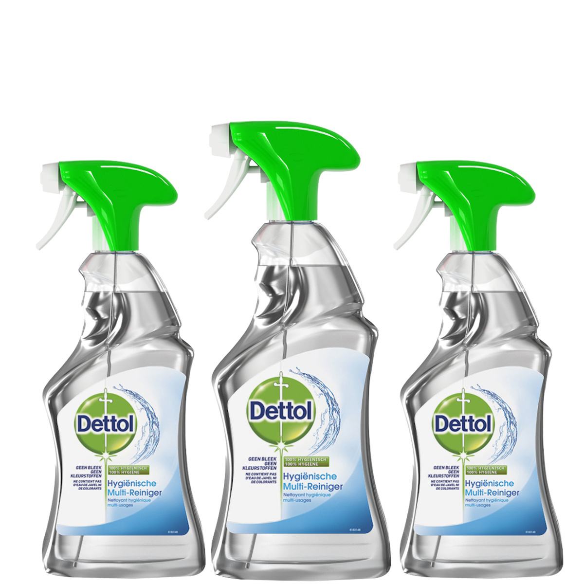 Dettol Allesreiniger Spray Power & Fresh - Multireiniger - 500ml x3