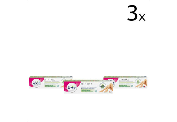 Veet Ontharingscreme - Droge Huid - Minima - 200ml x3