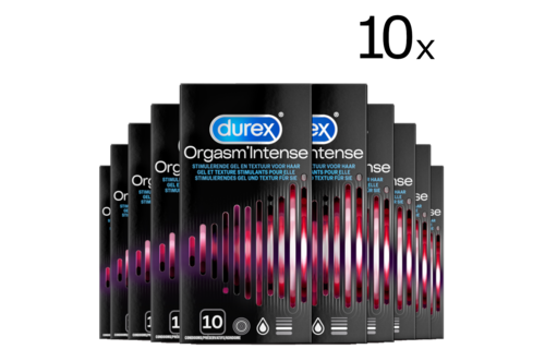 Durex Condooms Orgasm Intense 10st x10