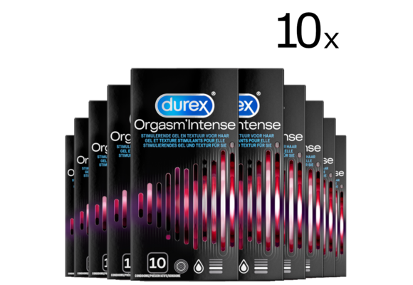 Durex Condooms Orgasm Intense 10st x10