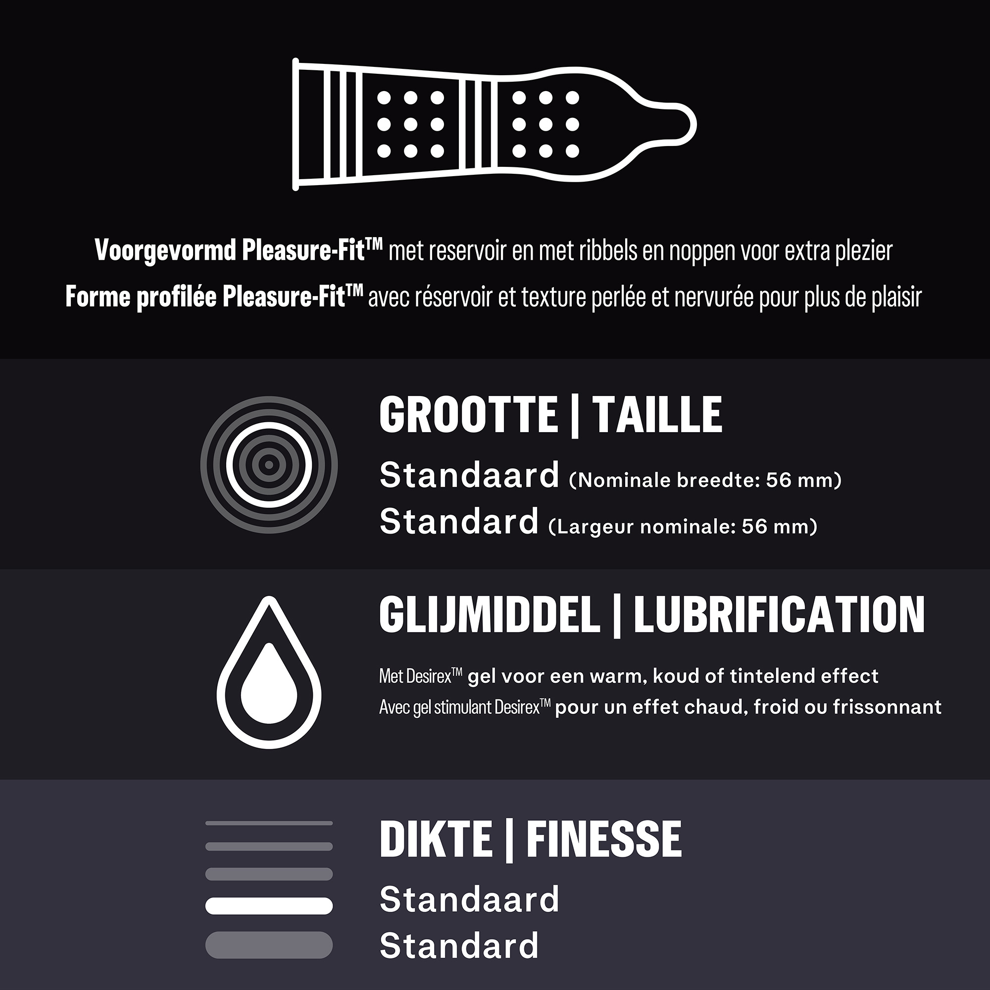 Durex Condooms Orgasm Intense 10st x10