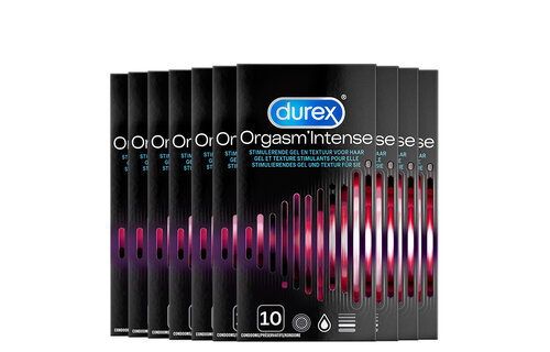 Durex Condooms Orgasm Intense 10st x10