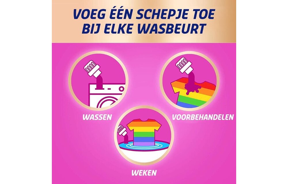 Vanish Oxi Action Wasbooster Poeder 1.5 kg x2