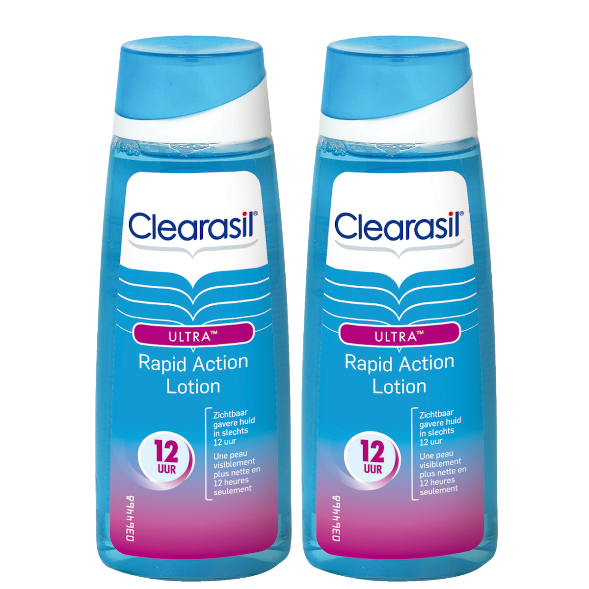 Clearasil Reinigingslotion Ultra Rapid Action Lotion 200ml x2