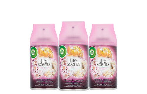 Air Wick Freshmatic Automatische Spray Luchtverfrisser - Life Scents Zalige Zomer - Navulling 250ml x3