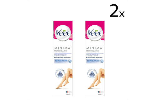 Veet Ontharingscreme - Gevoelige Huid - Minima - 200ml x2