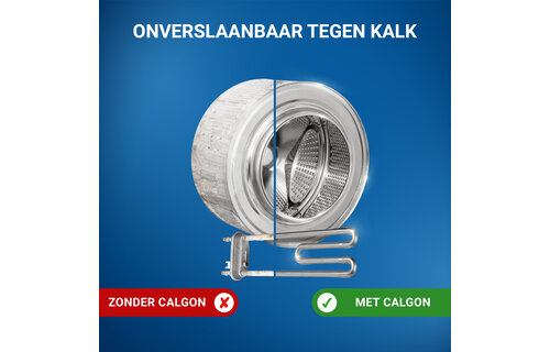 Calgon 3 in 1 Gel Wasmachinereiniger en Anti kalk - 15 Wasbeurten - 750ml