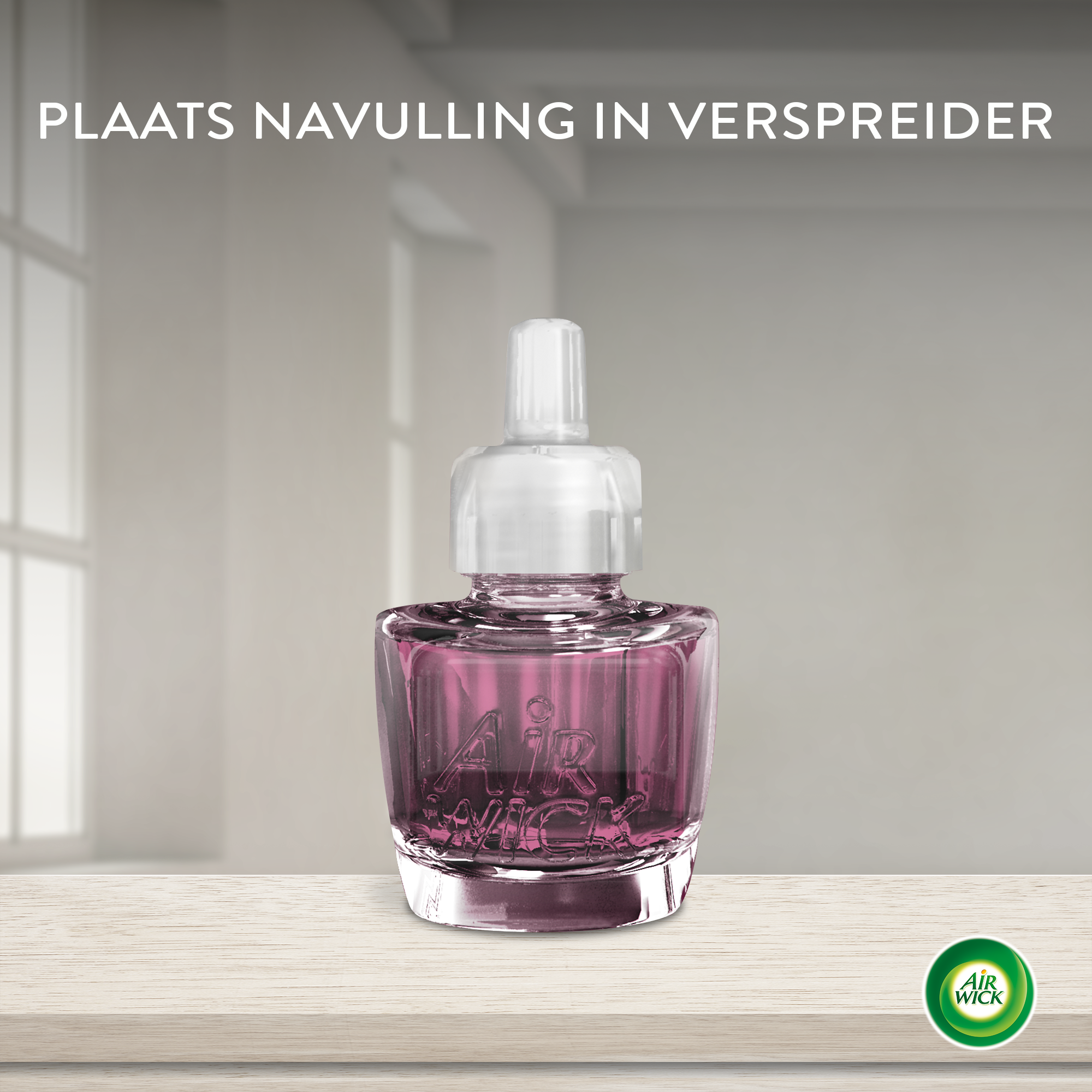 Air Wick Elektrische Geurverspreider Luchtverfrisser - Pure Zachtheid van Katoen - Starterkit 19ml x4