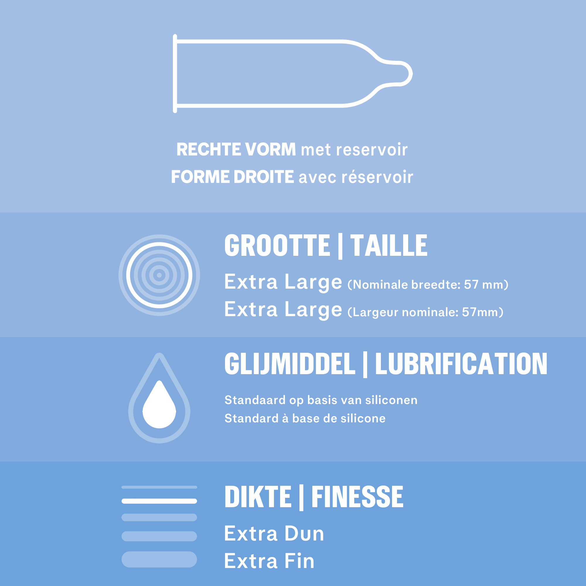 Durex Condooms Nude XL 10st x2