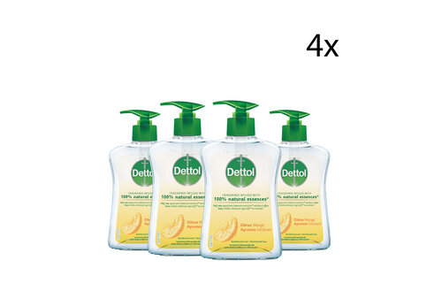 Dettol Handzeep - Citrus - 250ml x4