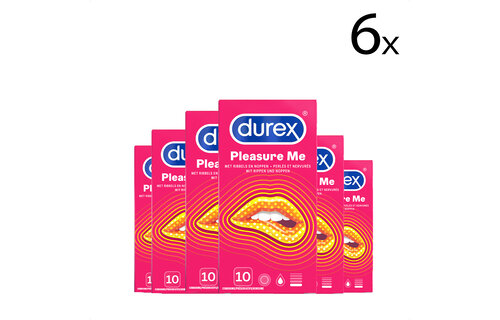 Durex Condooms Pleasure Me 10st x6