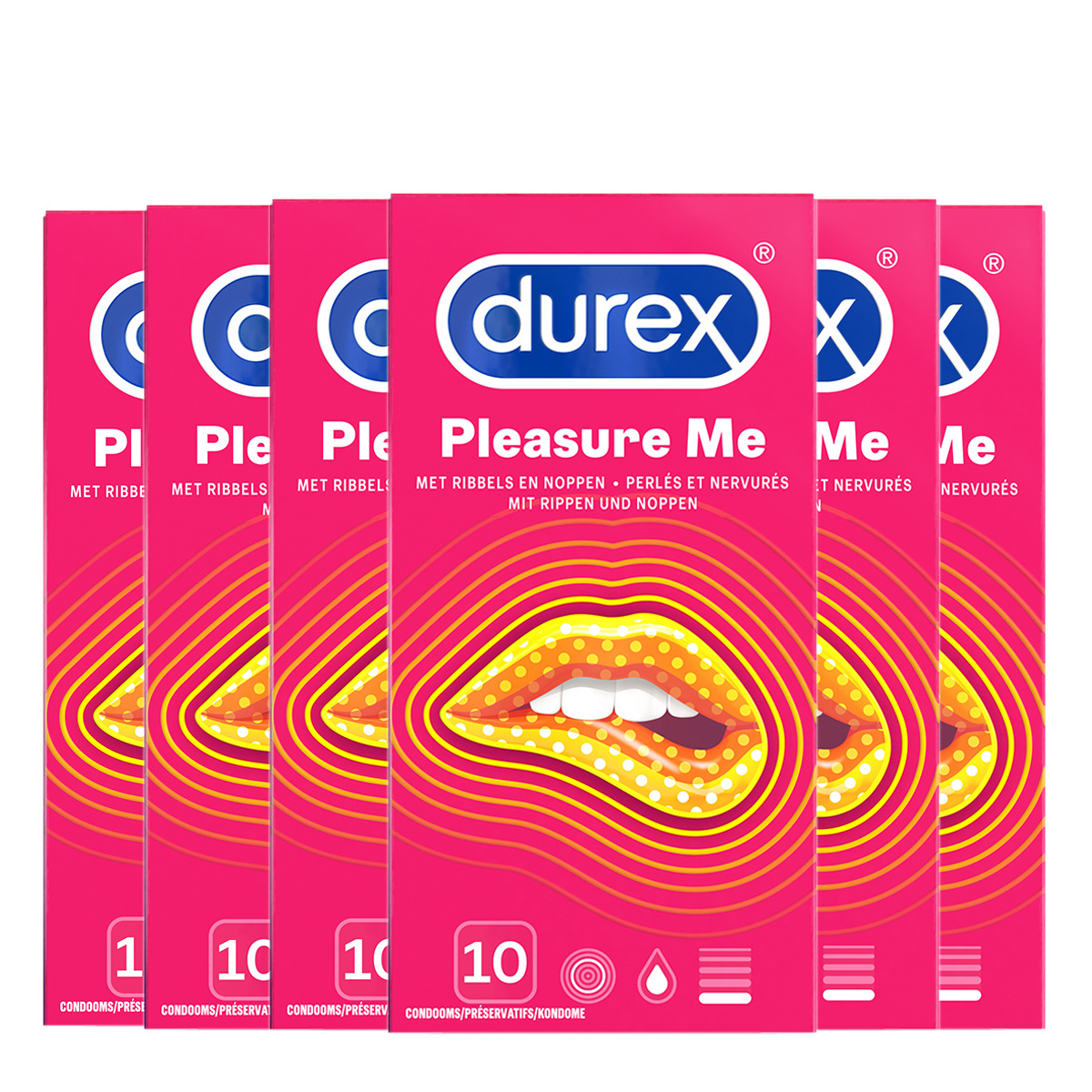 Durex Condooms Pleasure Me 10st x6