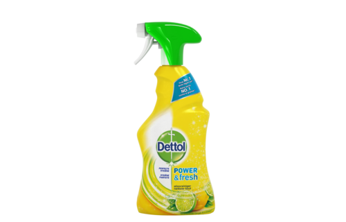 Dettol Allesreiniger Spray Power & Fresh - Citrus - 500ml x6