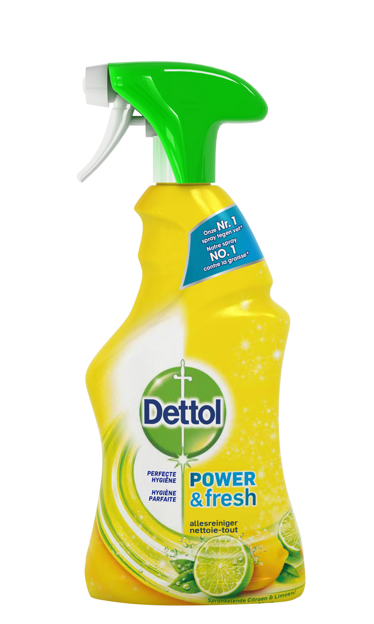 Allesreiniger Spray Power Fresh - Citrus - 500ml x6