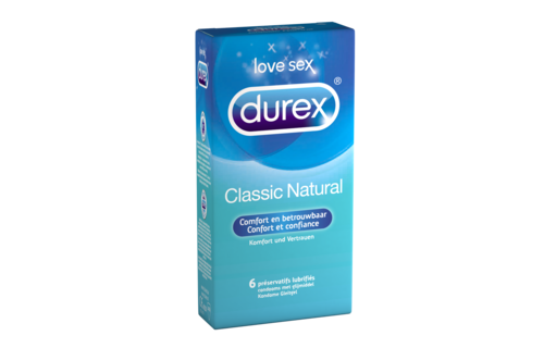 Durex Condooms Classic Natural 6st