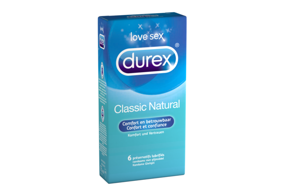 Durex Condooms Classic Natural 6st