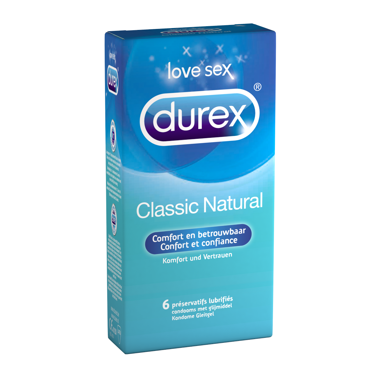 Durex Condooms Classic Natural 6st