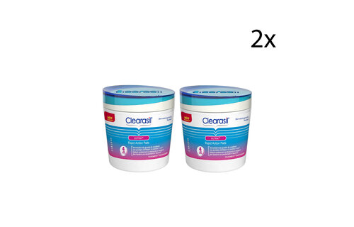 Clearasil Reinigingsdoekjes Ultra Pads 65 stuks x2