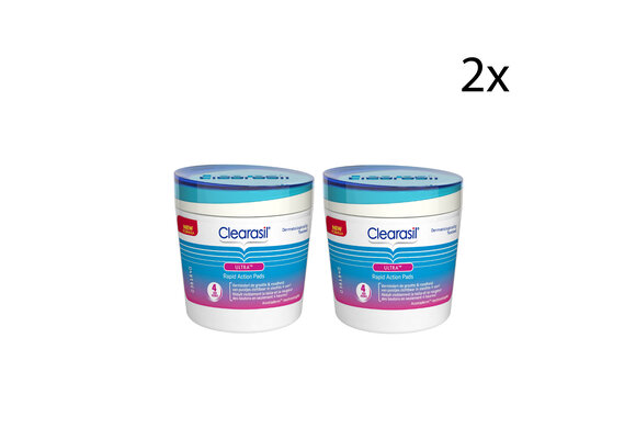 Clearasil Reinigingsdoekjes Ultra Pads 65 stuks x2