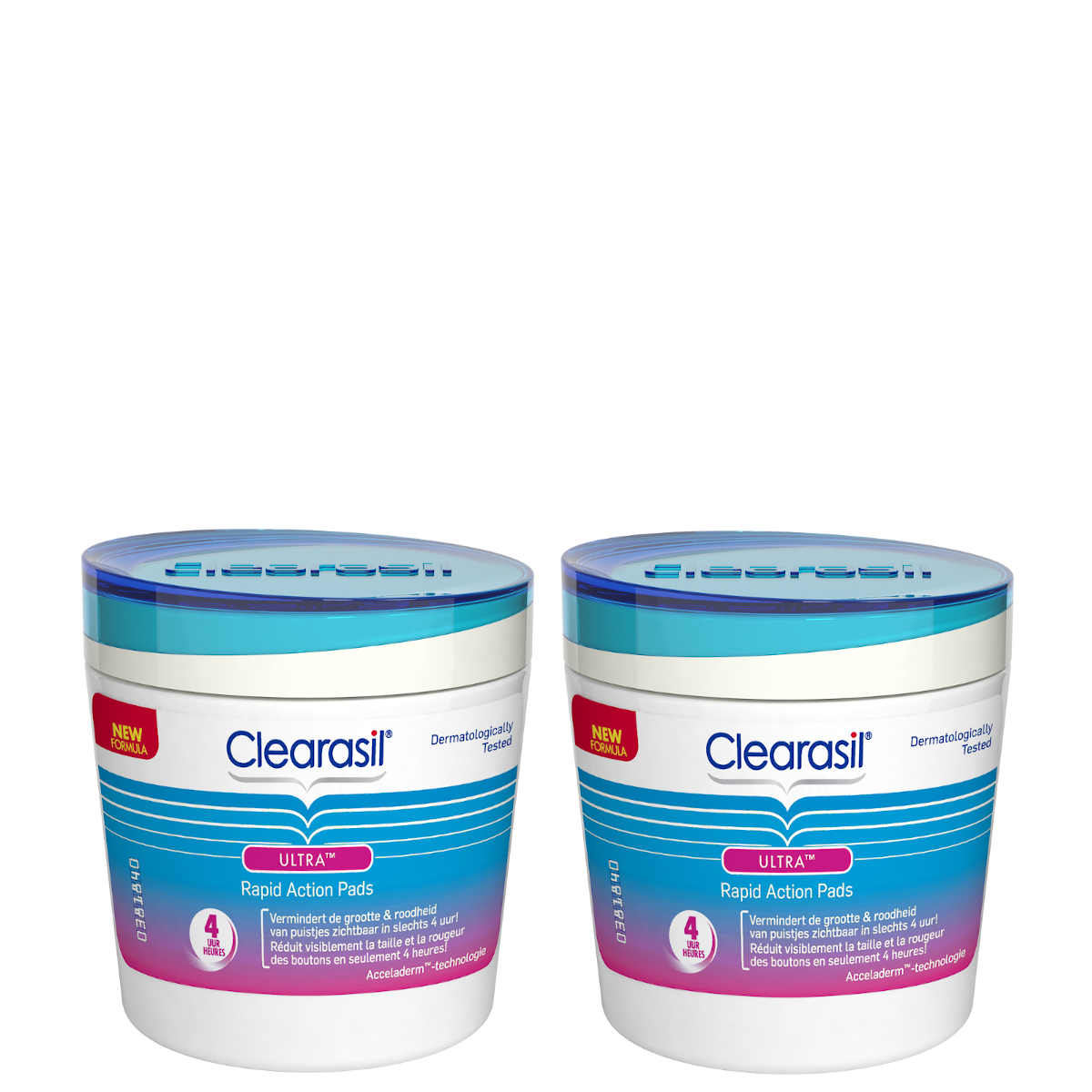 Clearasil Reinigingsdoekjes Ultra Pads 65 stuks x2