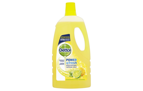 Dettol Allesreiniger Power & Fresh - Citrus - 1L x6