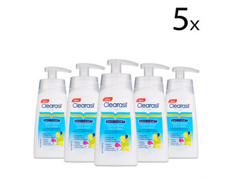 Clearasil Reiningingslotion Daily Clear 3-in-1 Wash 150ml x5