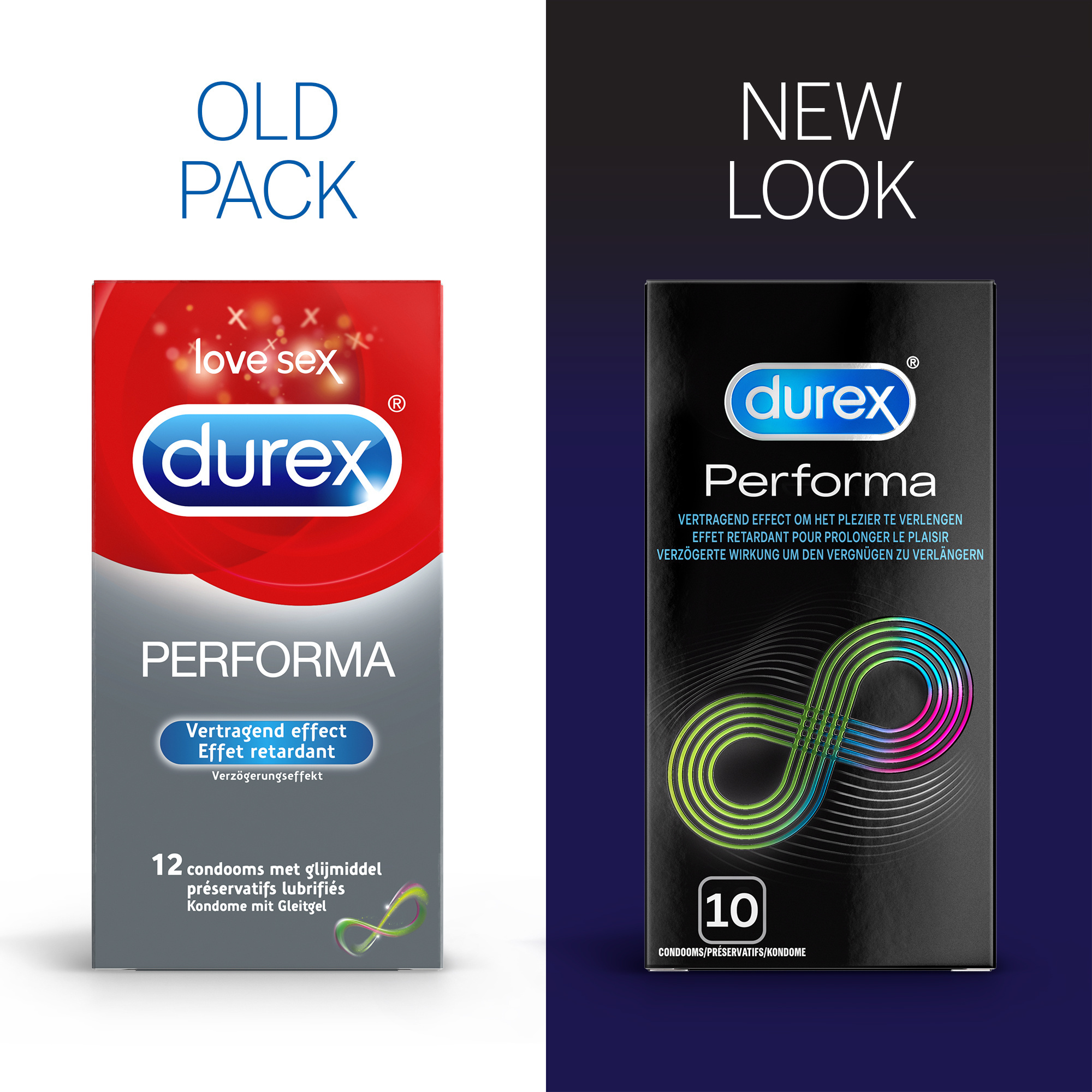 Durex Condooms Performa 10st - 2 Stuks - Voordeelverpakking