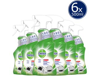Dettol Allesreiniger Spray Power &amp; Fresh - Keuken - 500ml x6