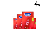 Durex Condooms Thin Feel 20st x4