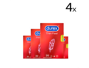Durex Condooms Thin Feel 20st x4
